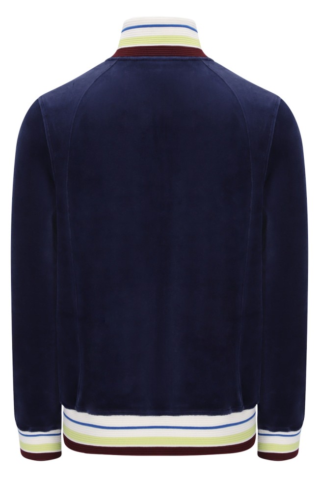 Sartori Velour Track Top MaritimeBlue-225