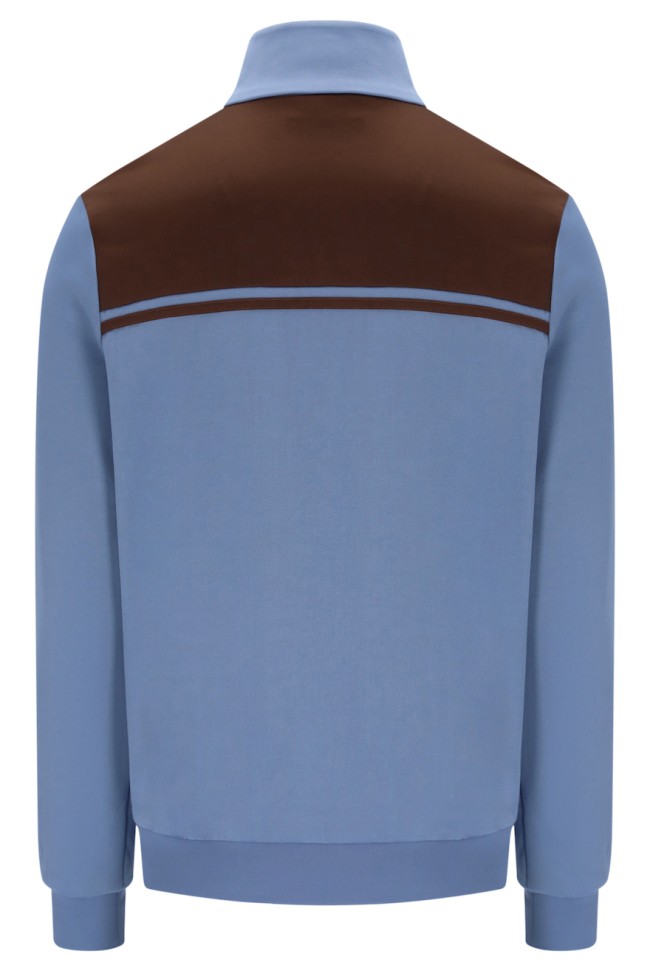 New Young Line Track Top CountryBlue/PottingSoil-485