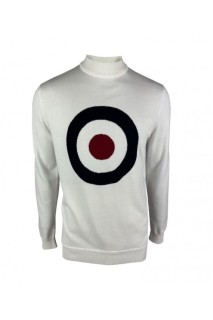 SS2524 Moon Target Turtle Neck Knitwear