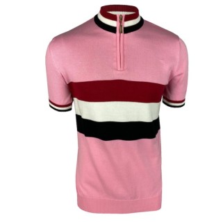 SS2465 Front Stripe Cycling Knitted Polo