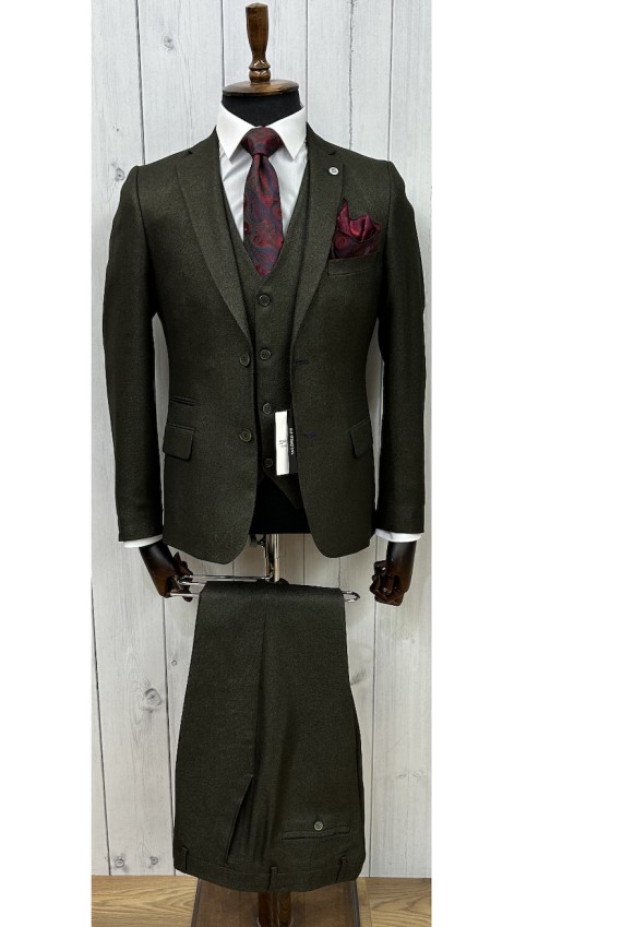 Watson Evergreen 3 Piece Suit Evergreen