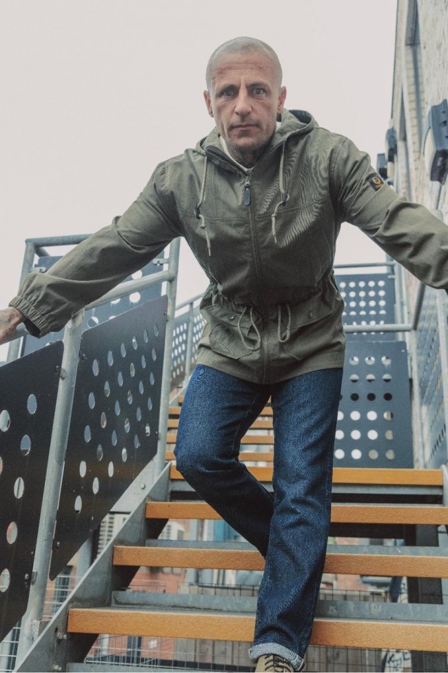 TC1053 Twill Badged Parka Army