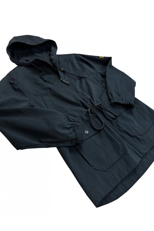 TC1053 Twill Badged Parka Navy
