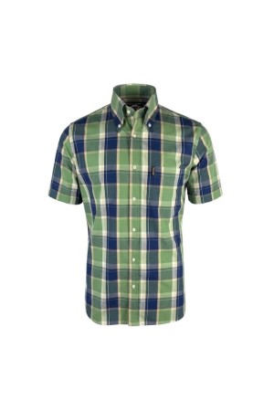 TC1045 H/S B/D Pastel Check Shirt