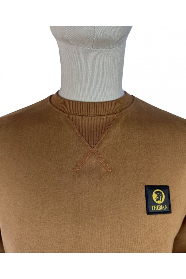 TC9007 Crew Neck Sweatshirt Tan