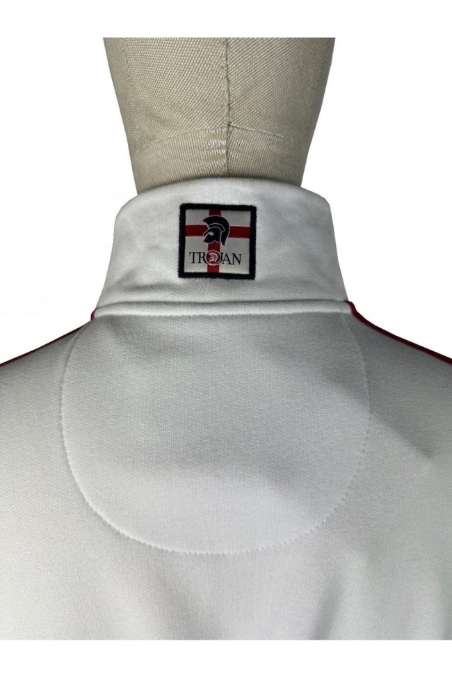 TR9057 1/4 Zip St George Sweat White