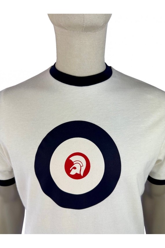 TR9036 Target Ringer T Shirt Ecru