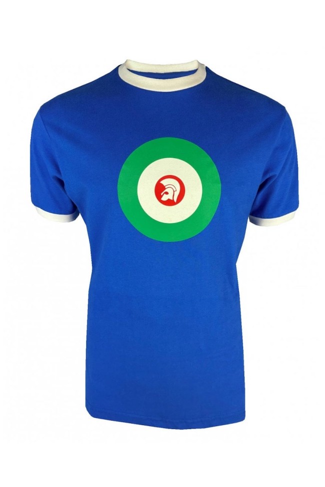 TC9090 Target Logo Ringer T Shirt Cobalt