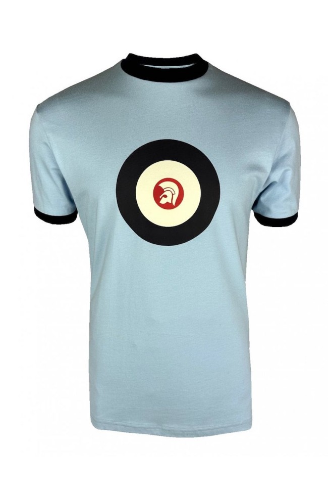 Powder TC9090 Target Logo Ringer T Shirt