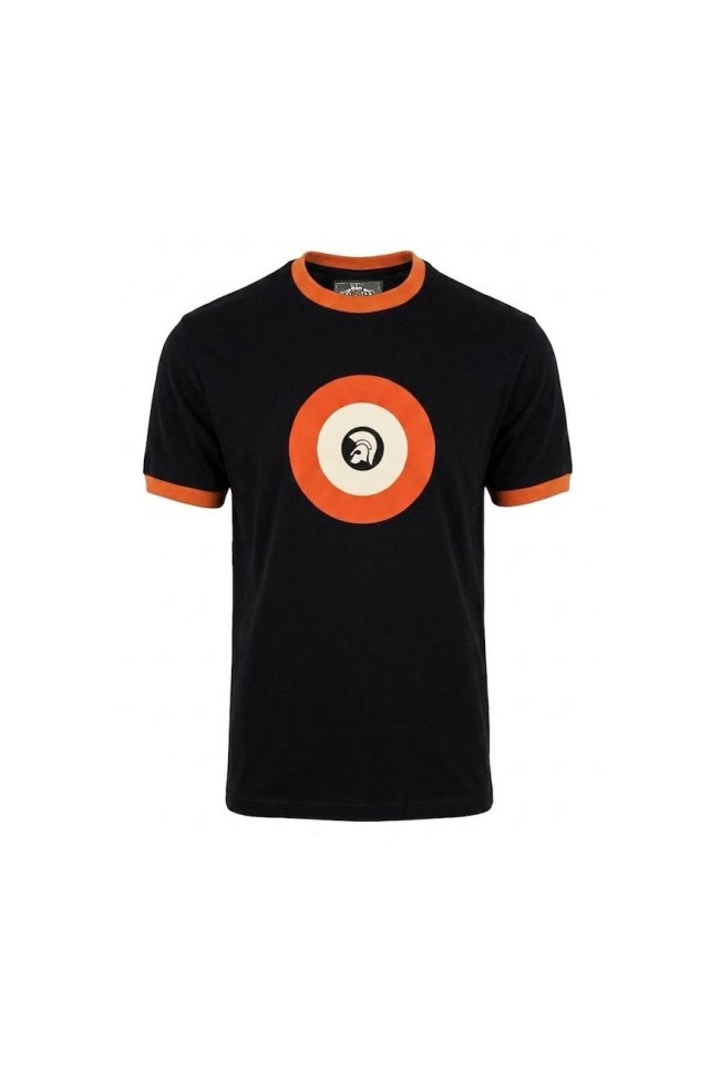Black TC1040 Target Ringer T Shirt