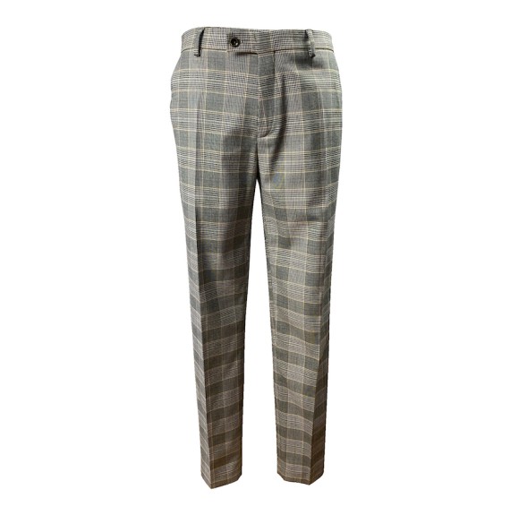 TC1024 Sta-Prest Check Trouser POW