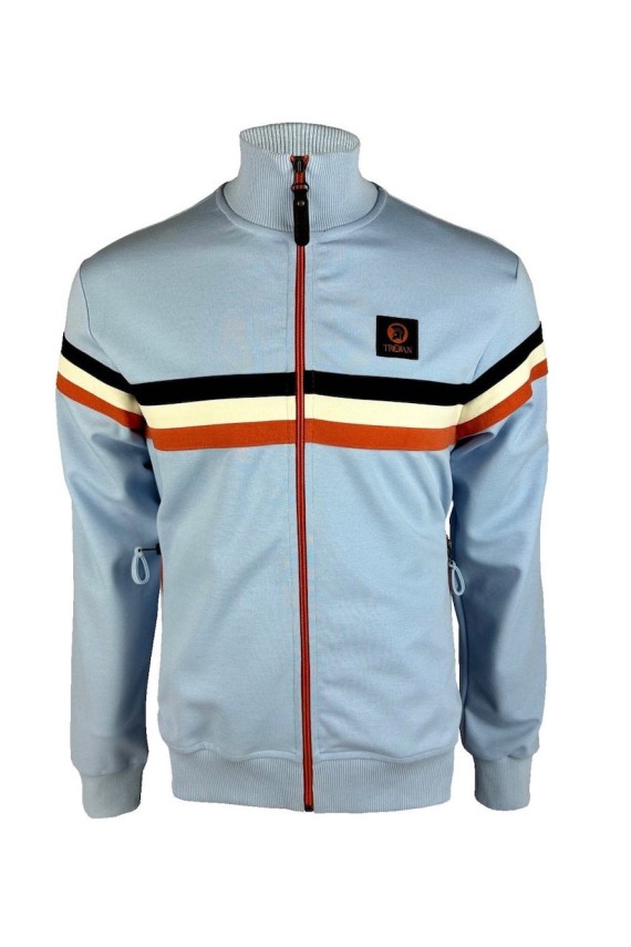 TR9002 Retro Stripe Tracktop Powder