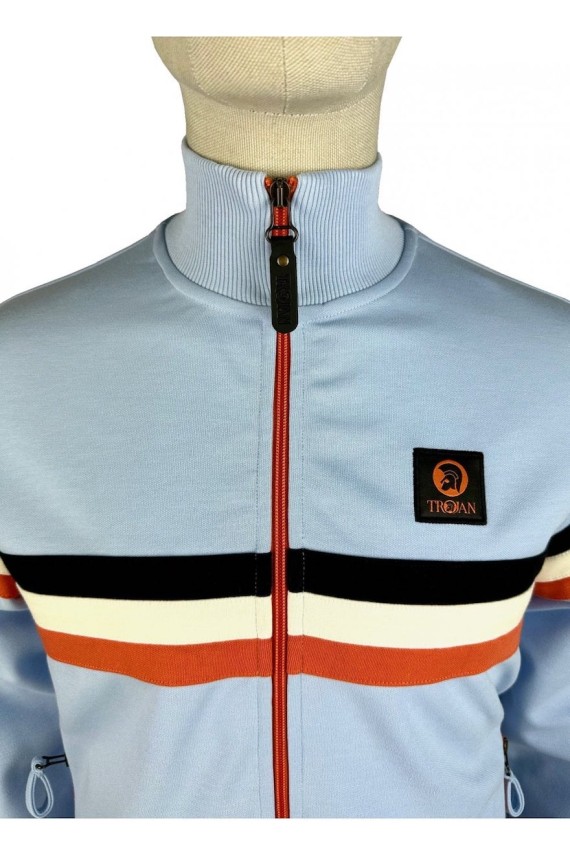 TR9002 Retro Stripe Tracktop Powder
