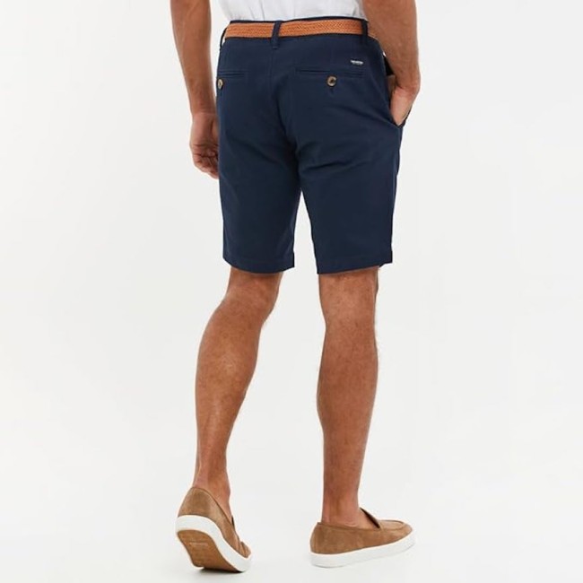Conta Belted Chino Short Navy
