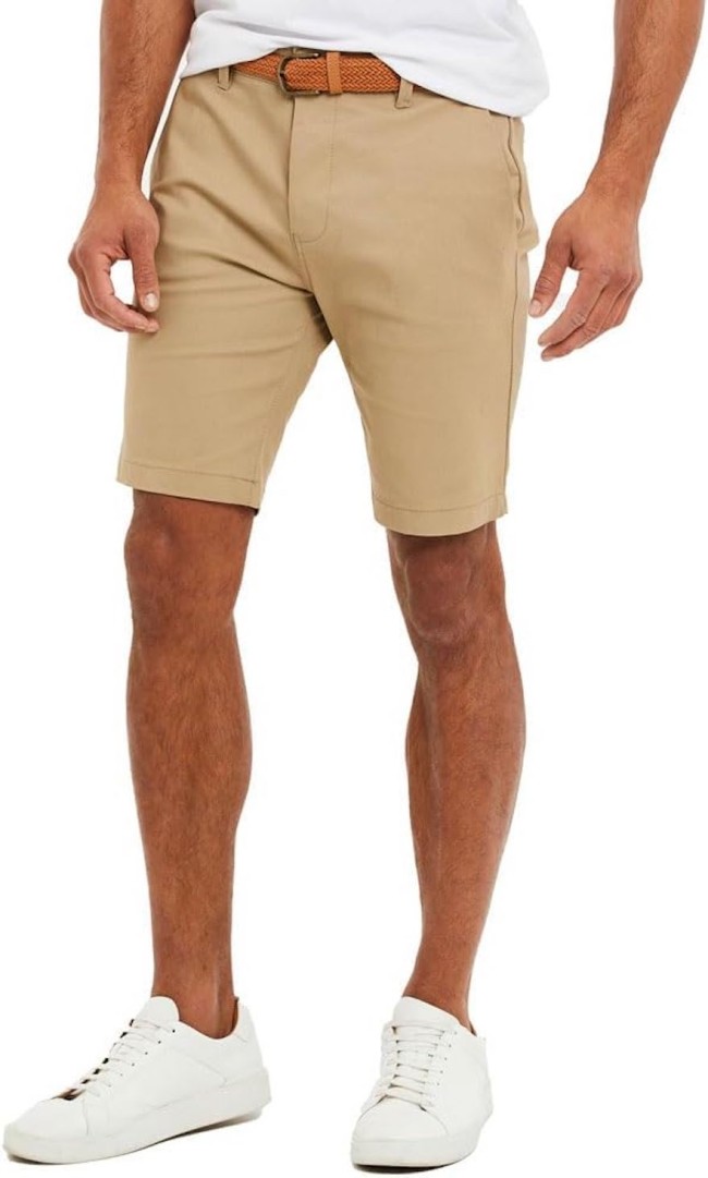 Conta Belted Chino Short Stone