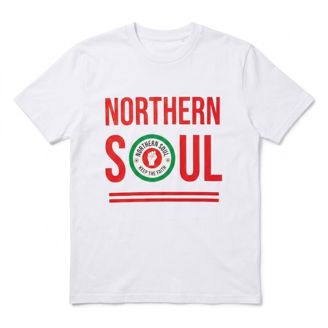 Wilson Northern Soul T Shirt White