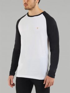 F4KS60J2 Zemlak Raglan T Shirt by Farah