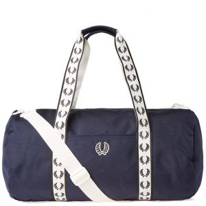 L2208 Track Barrel Bag by Fred Perry