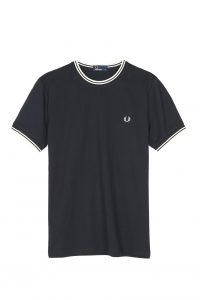 M1588 Twin Tipped T Shirt by Fred Perry