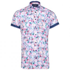 Riggle Short Sleeve Floral Shirt by Jiggler Lord Berlue