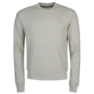 F4KS8049 Castlefield Waffle Sweatshirt by Farah