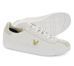 FW806 Cooper Leather Trainer by Lyle and Scott