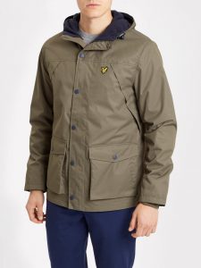 JK710V Micro Fleece Lined Jacket by Lyle and Scott