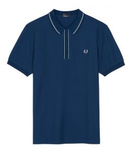 M3511 Tipped Placket Polo Shirt by Fred Perry