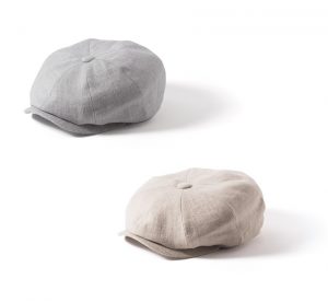 Irish Linen Mayo Baker Boy Cap by Failsworth