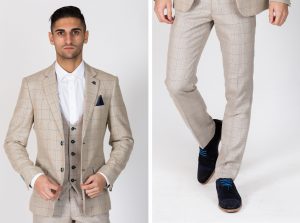 Harding Check Jacket and Trouser by Marc Darcy