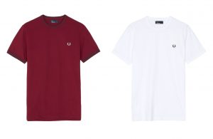 M3519 Ringer T Shirt by Fred Perry