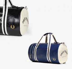 L3330 Classic Barrel Bag by Fred Perry