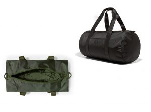 L3214 Tonal Track Barrel Bag by Fred Perry