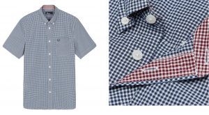 M6378 Classic Gingham Shirt by Fred Perry