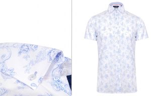 Bury Short Sleeve Floral Shirt by Jiggler Lord Berlue