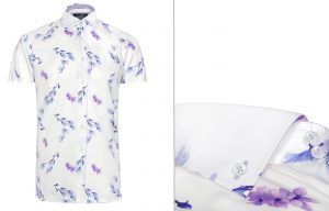 Nest Short Sleeve Floral Shirt by Jiggler Lord Berlue
