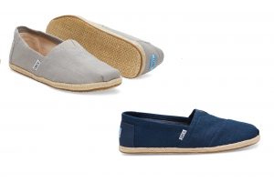 Classic Linen Slip On Shoe by Toms
