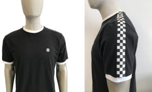 SS2240 Chequerboard Tape T Shirt by Ska and Soul