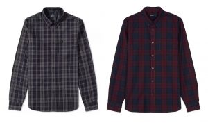 M4534 Winter Tartan Shirt by Fred Perry