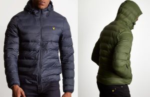 JK818V Lightweight Puffer Jacket by Lyle and Scott