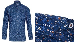 Oak Floral Print Shirt by Jiggler Lord Berlue