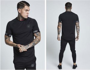 Short Sleeve Tech T Shirt by Sik Silk