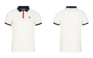 BB1 Classic Vintage Striped Polo by Fila