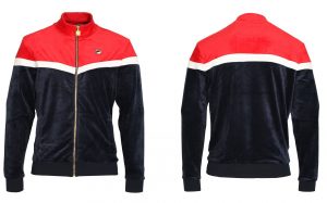 Harry Velour Track Jacket by Fila