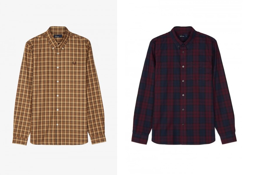 M4534 Winter Tartan Shirt by Fred Perry