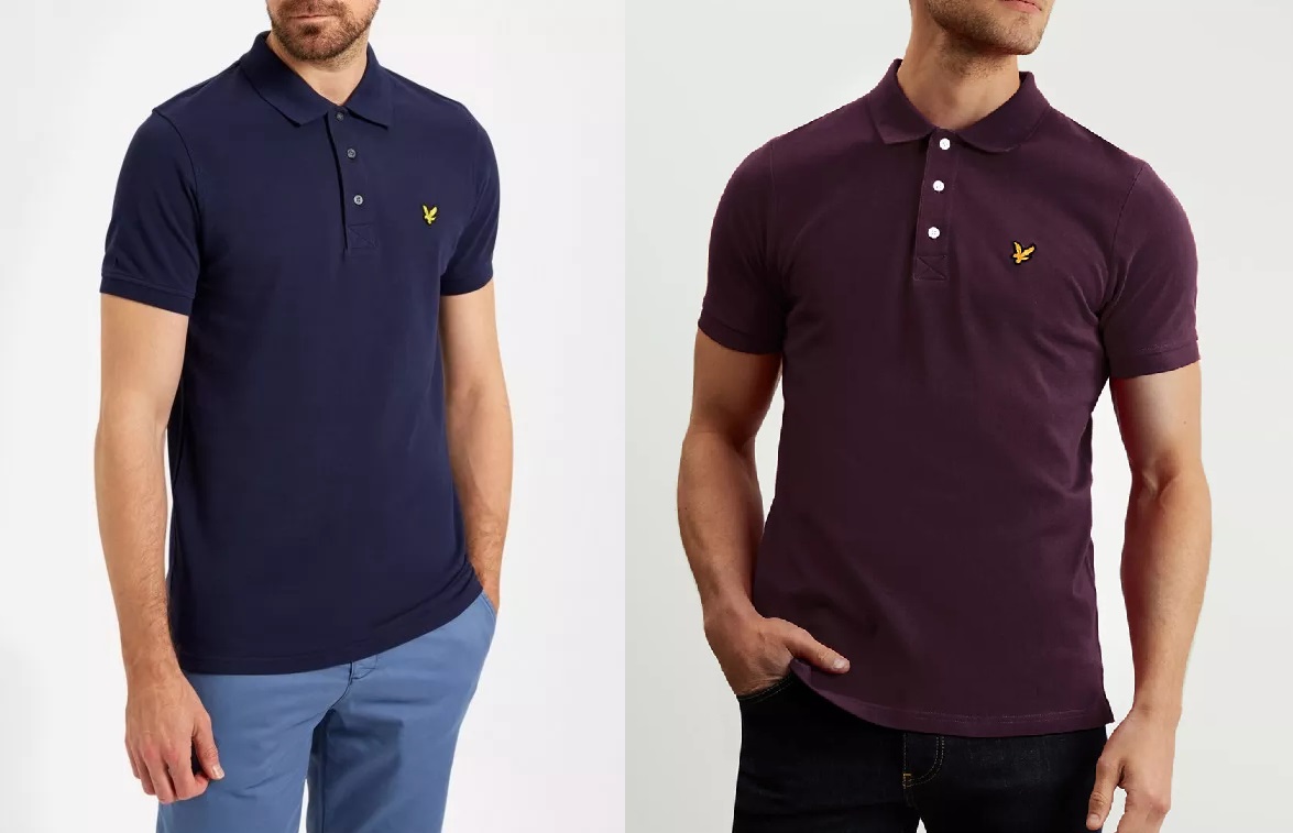 SP400 Short Sleeve Pique Polo Shirt by Lyle and Scott