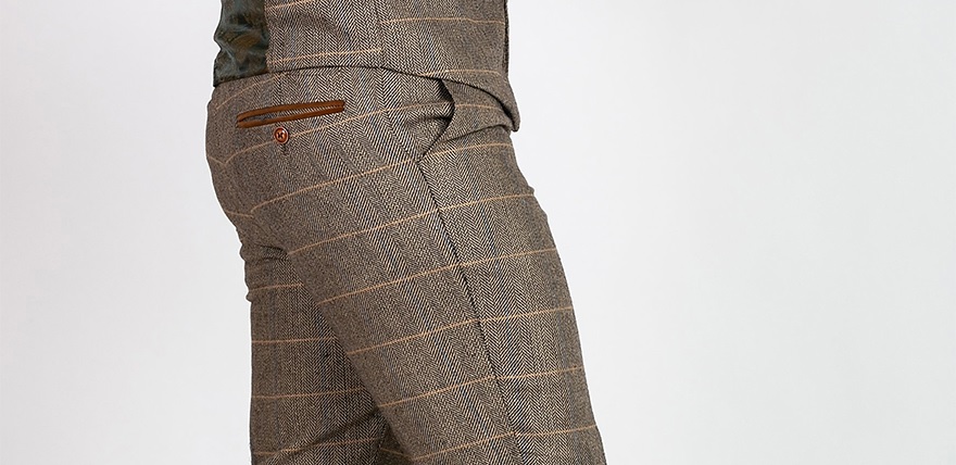 Marc Darcy tweed trousers