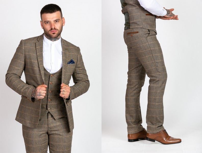 Ted Tan Heritage Tweed Jacket and Trousers by Marc Darcy