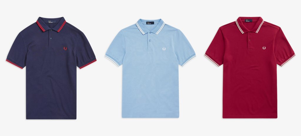 M3600 Twin Tipped Pique Polo Shirts by Fred Perry