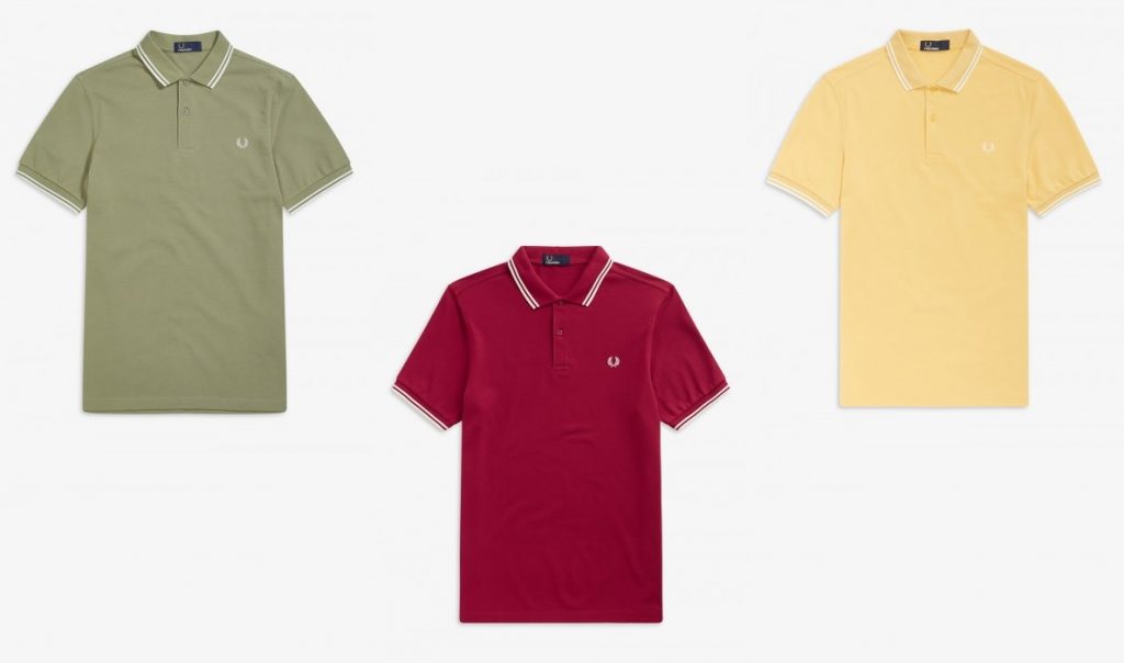 Twin Tipped Pique Polo Shirt by Fred Perry